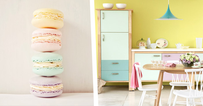 Pastel Candy Pop Colour Kitchen