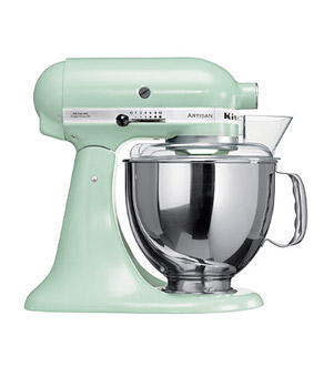 Retro Mint Green KitchenAid mixer